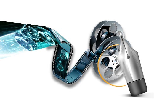 Rich video editing features