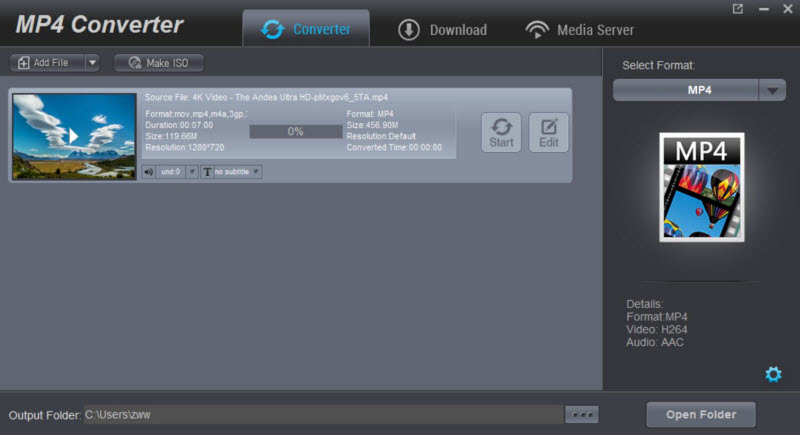 MP4 Video Converter 4.6.1 full