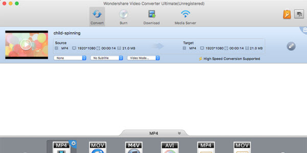 Wondershare Video Converter Ultimate for Mac
