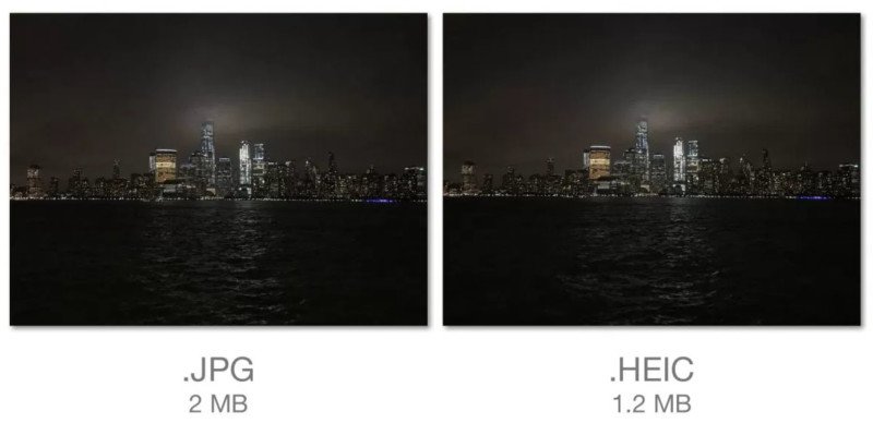 HEIF vs JPEG